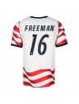 Spojené státy Alex Freeman #16 Domácí Dres MS 2026 Krátký Rukáv Spojené státy Alex Freeman #16 Domácí Dres MS 2026 Krátký Rukáv